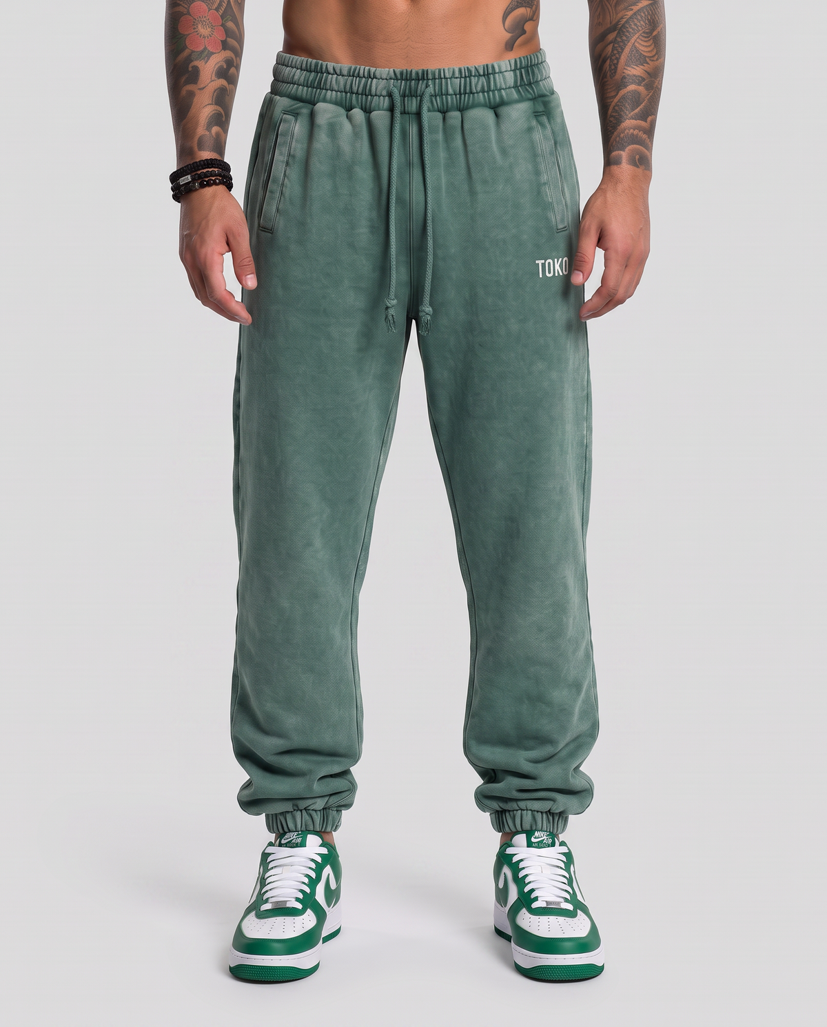 Snow Wash Heavyweight Jogged Sweatpants