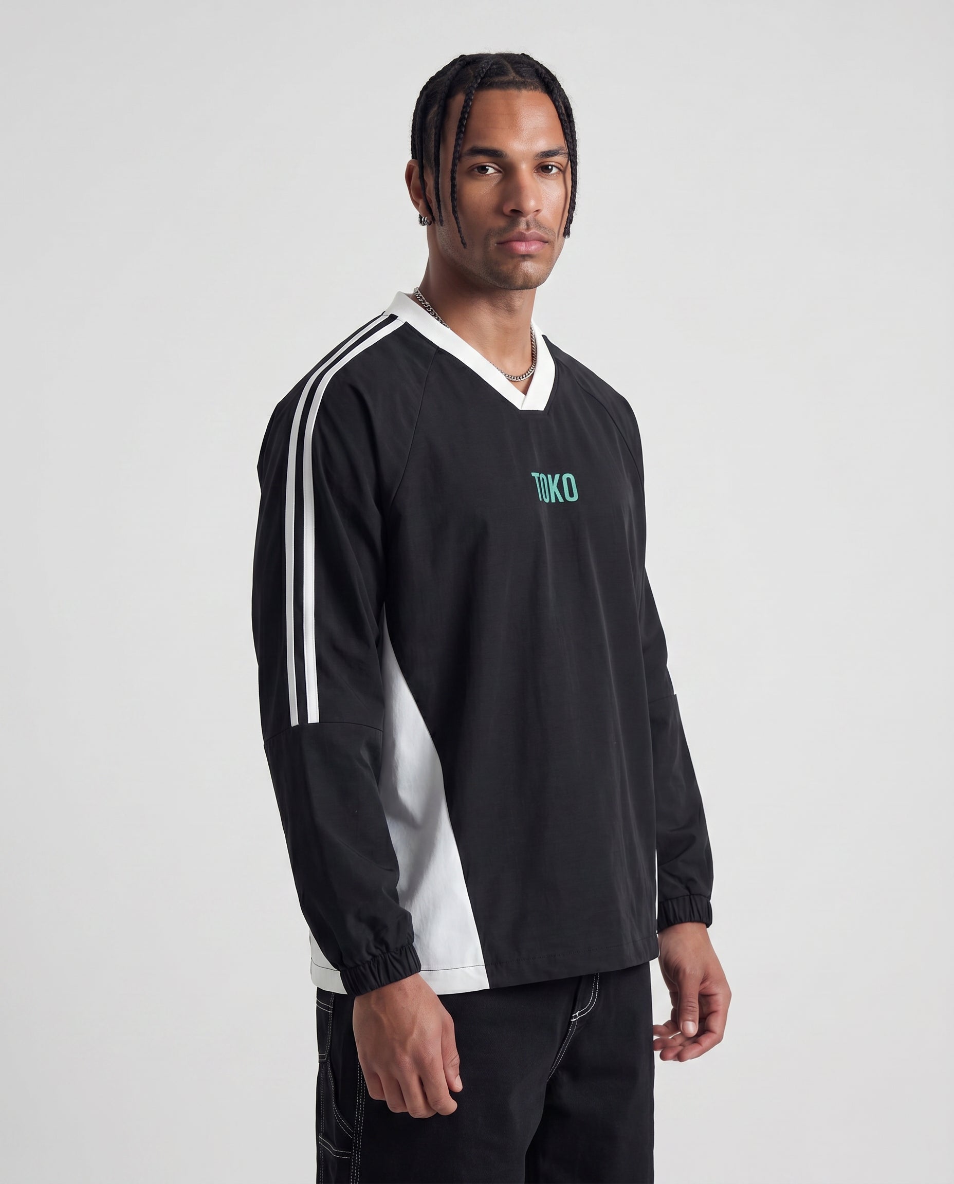 V-Neck Long-Sleeve T-Shirt