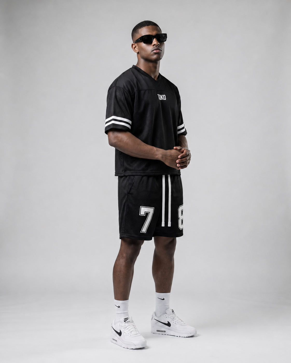 Taped Mesh T-Shirt