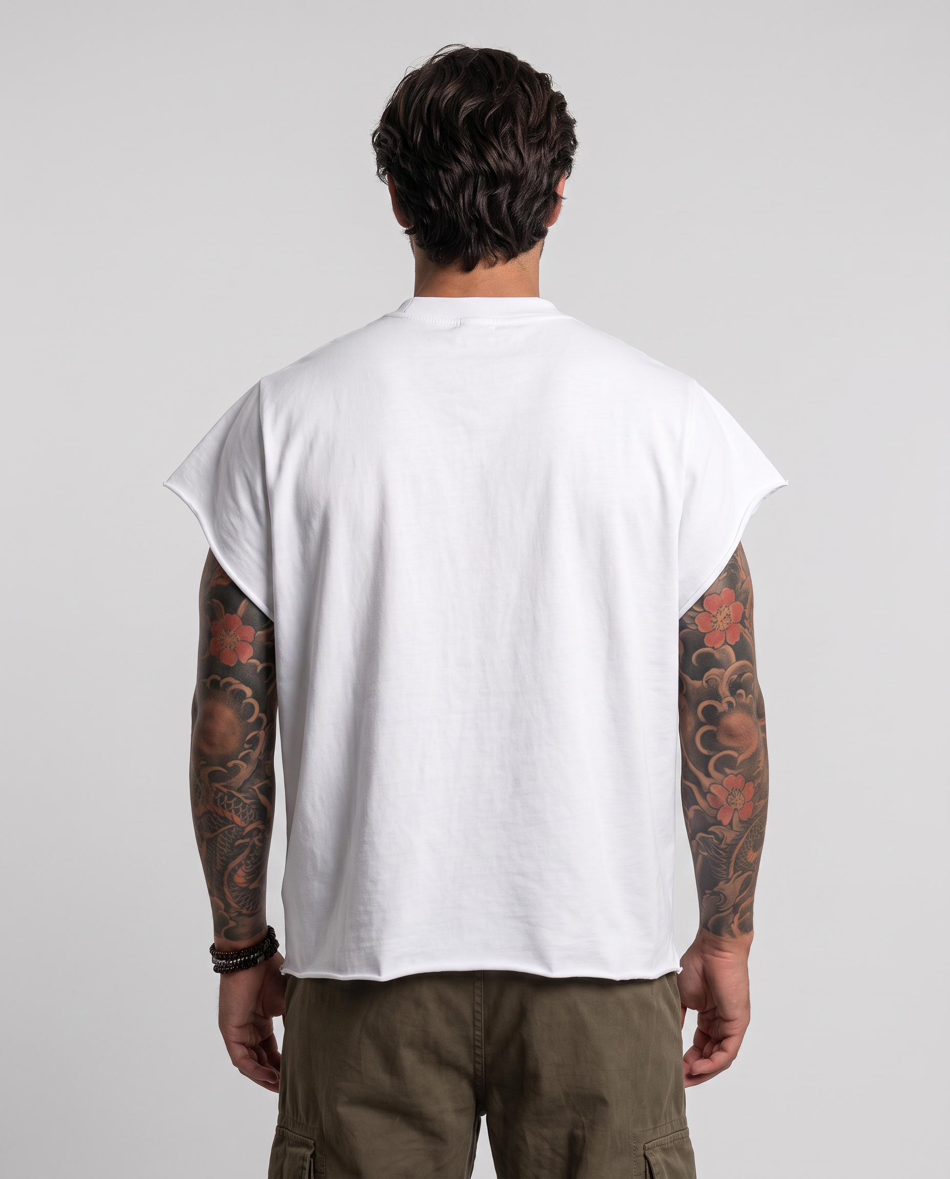 Boxy Raw Edge T-Shirt