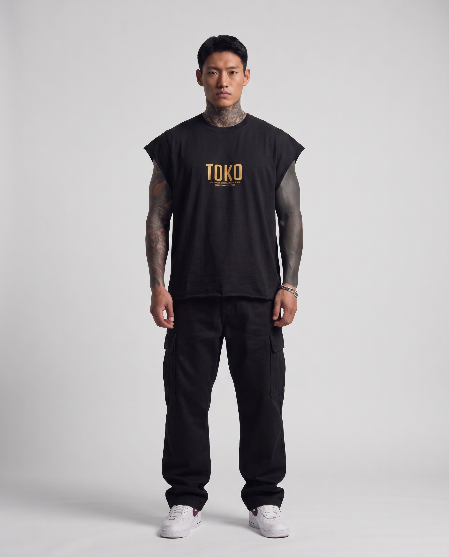 Boxy Raw Edge T-Shirt