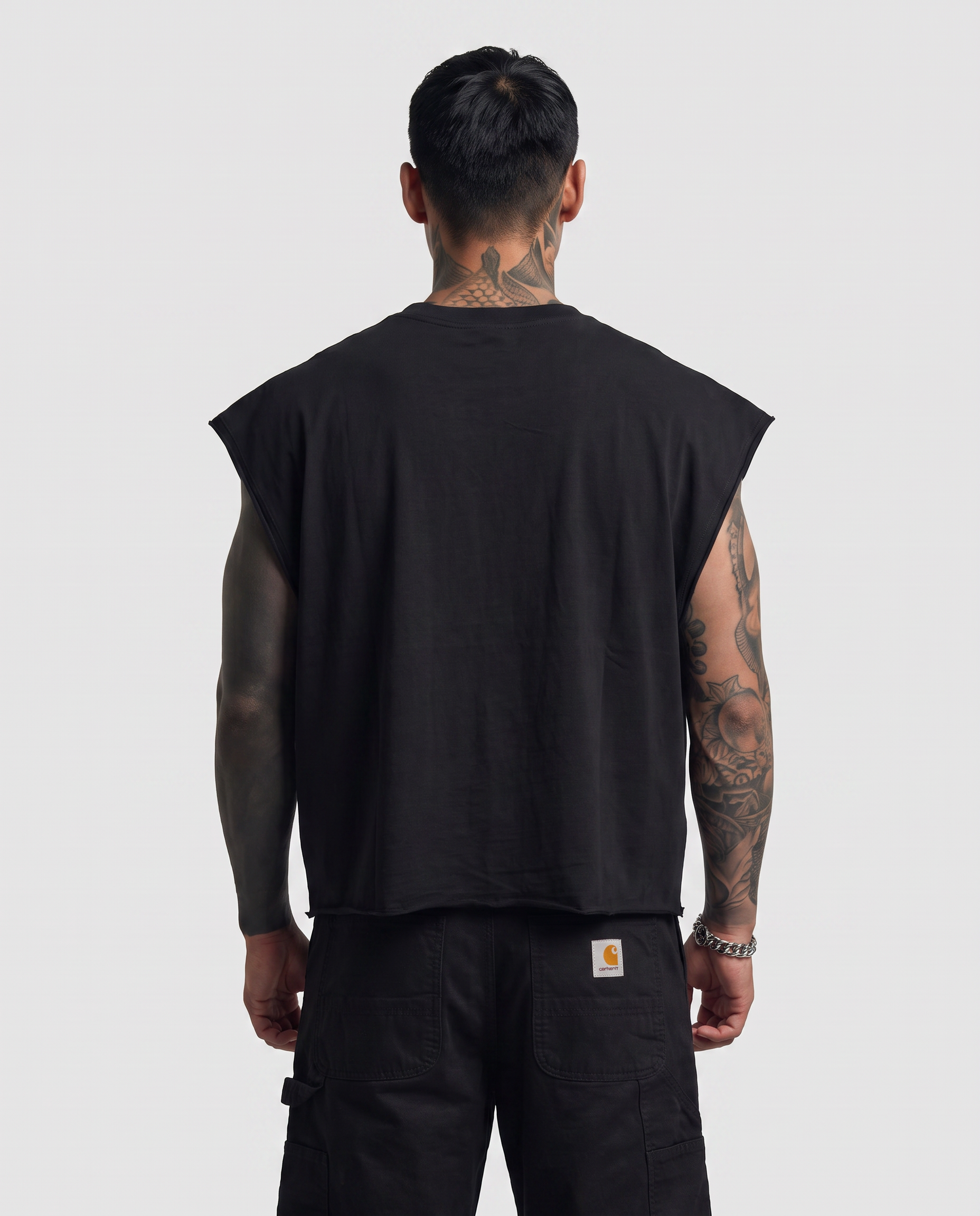 Boxy Raw Edge T-Shirt