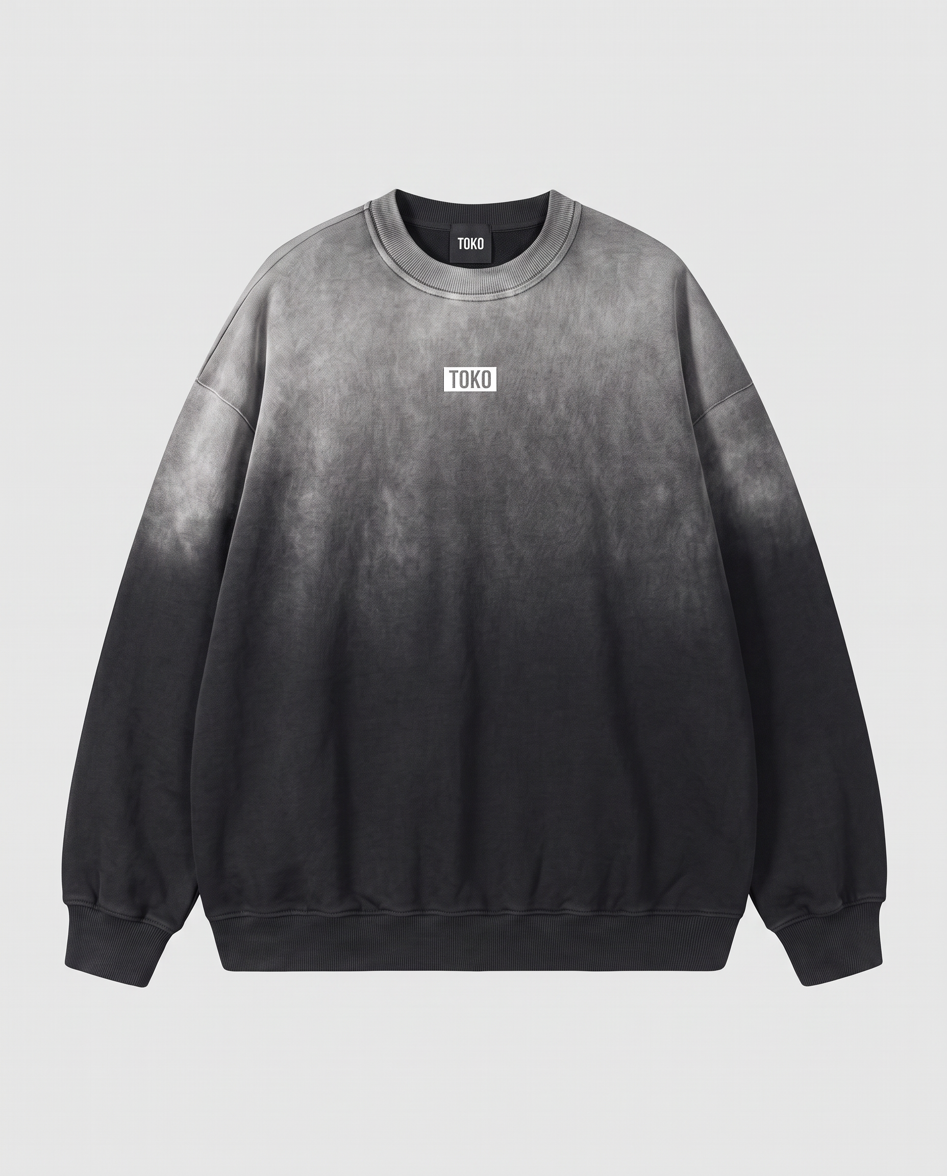 Sunfade Drop-Shoulder Cotton Sweatshirt