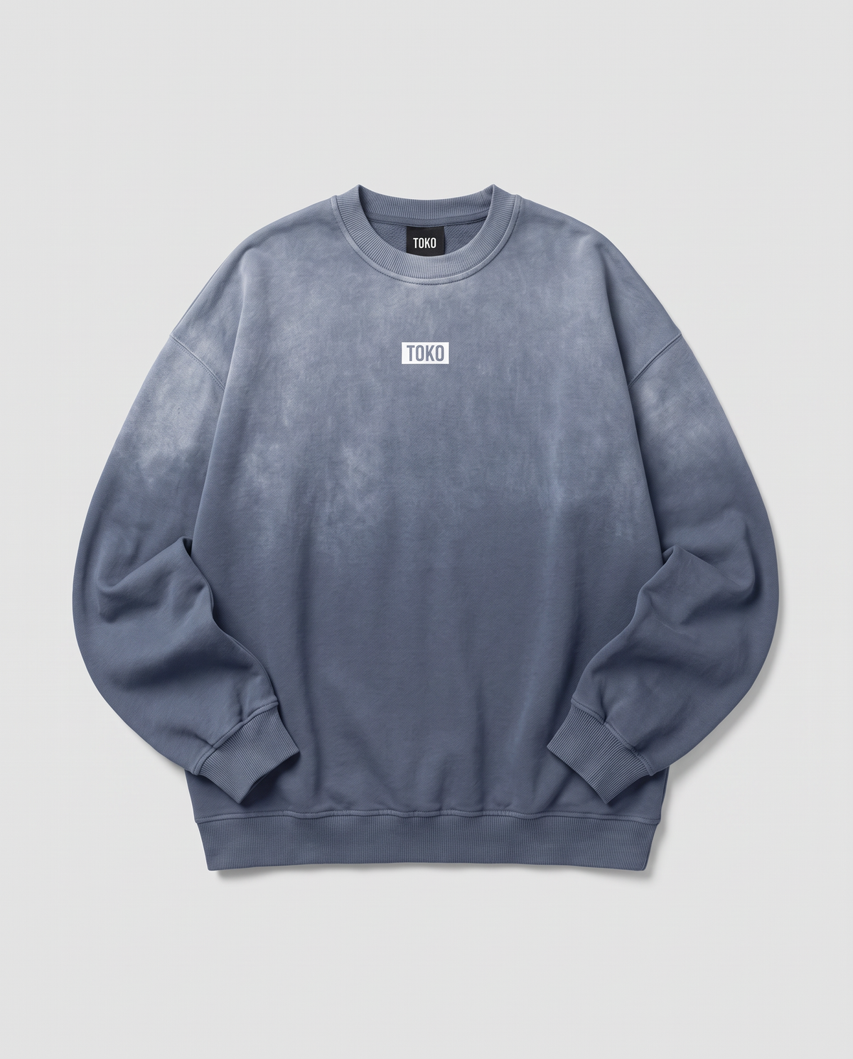 Sunfade Drop-Shoulder Cotton Sweatshirt