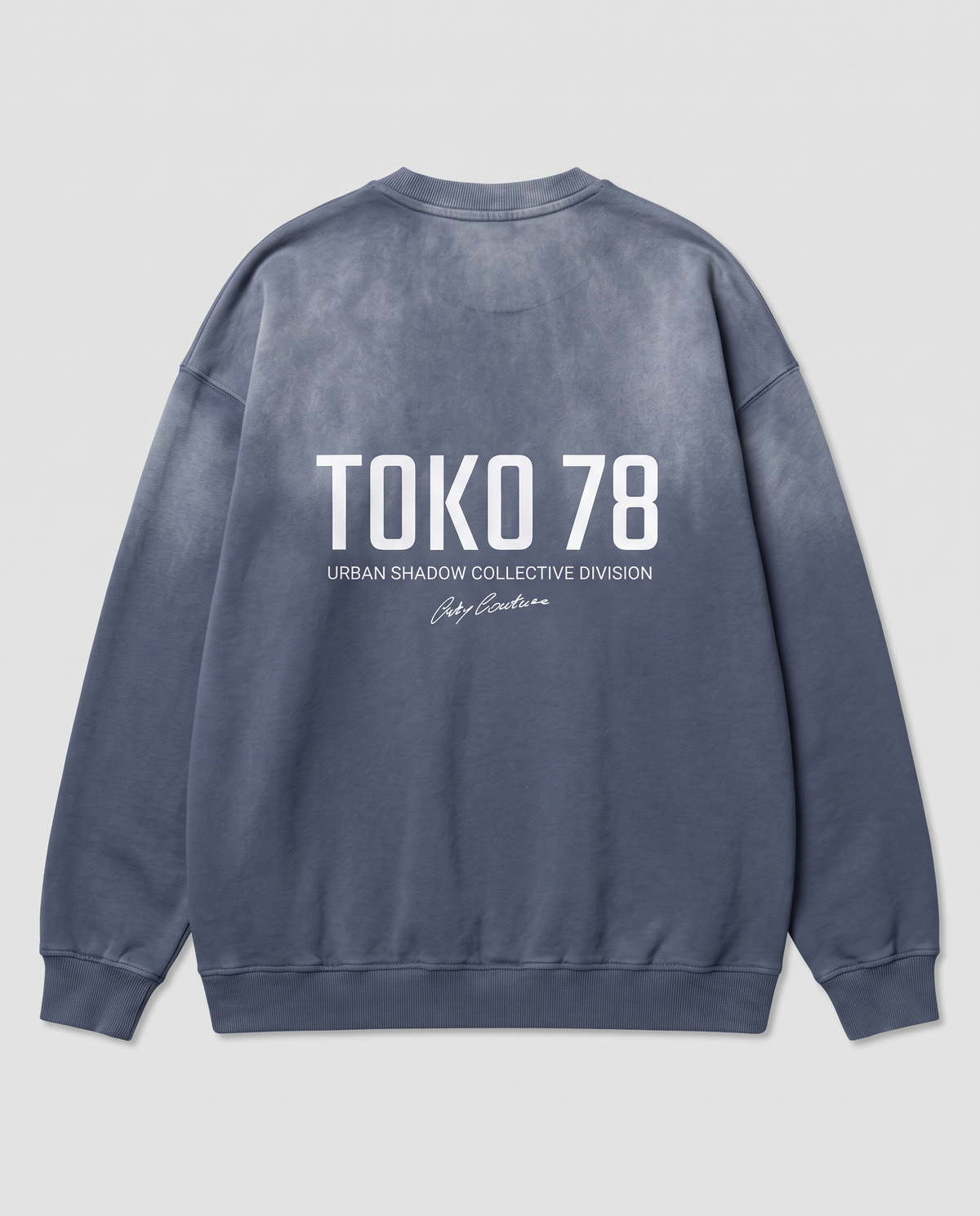 Sunfade Drop-Shoulder Cotton Sweatshirt