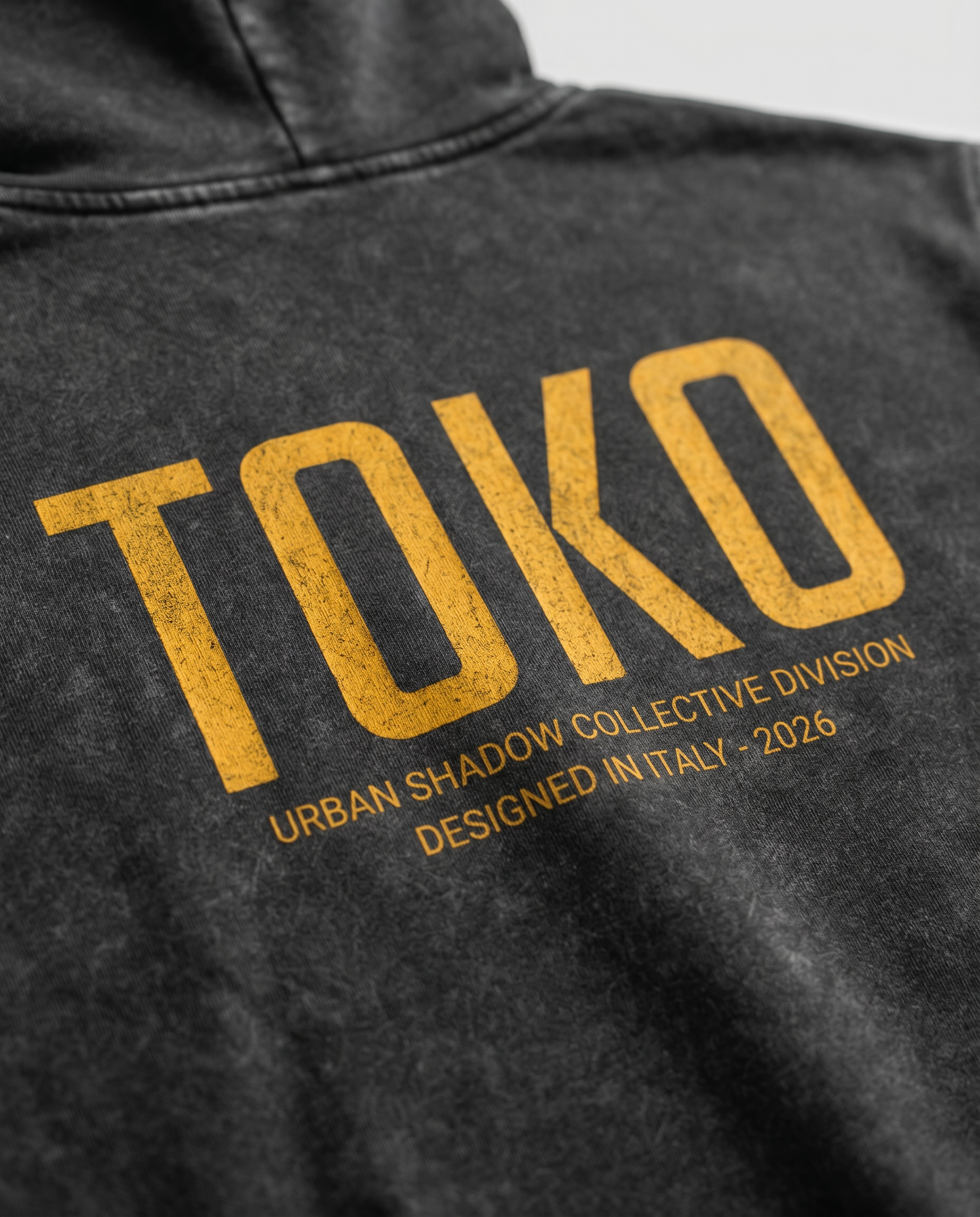 Snow Wash Fleece Oversize Hoodie