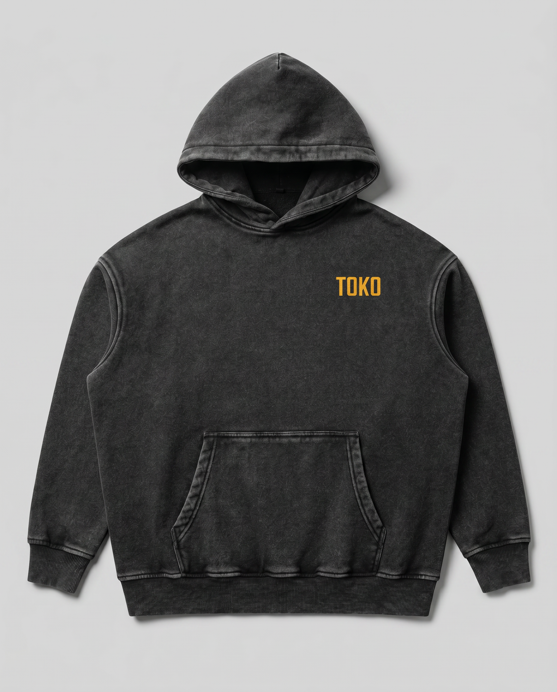 Snow Wash Fleece Oversize Hoodie