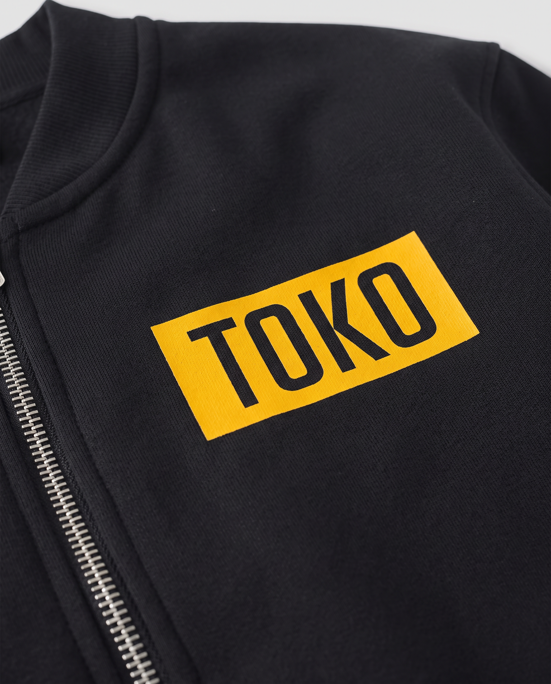 Essential Zip-Up Fleeced Varsity Jacket