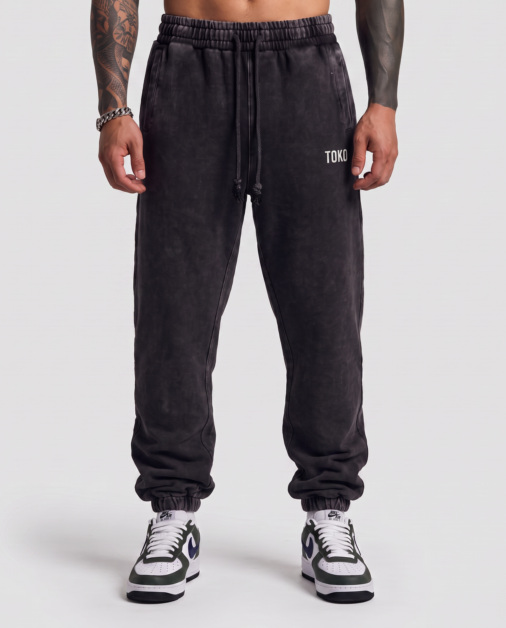 Snow Wash Heavyweight Jogged Sweatpants