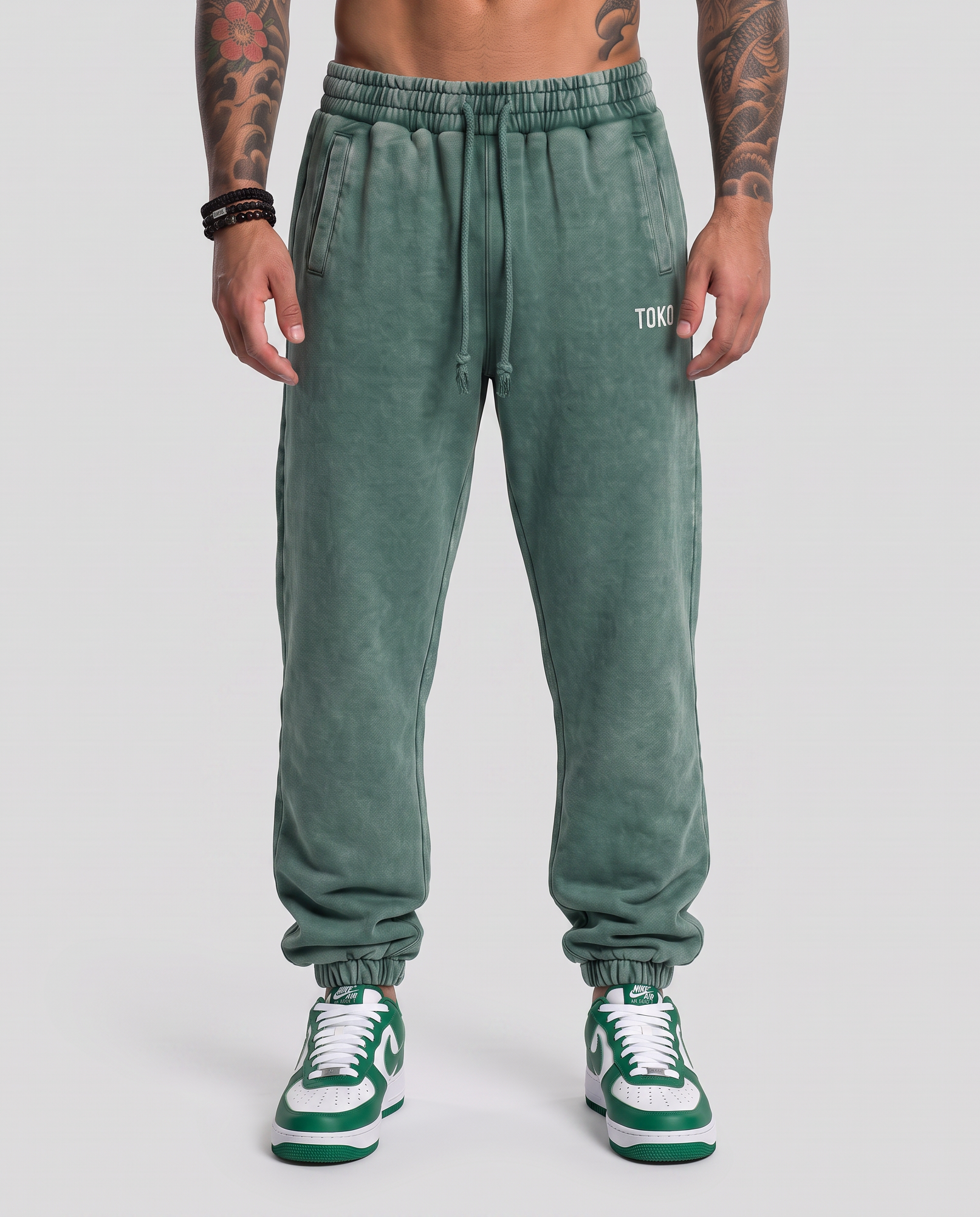 Snow Wash Heavyweight Jogged Sweatpants