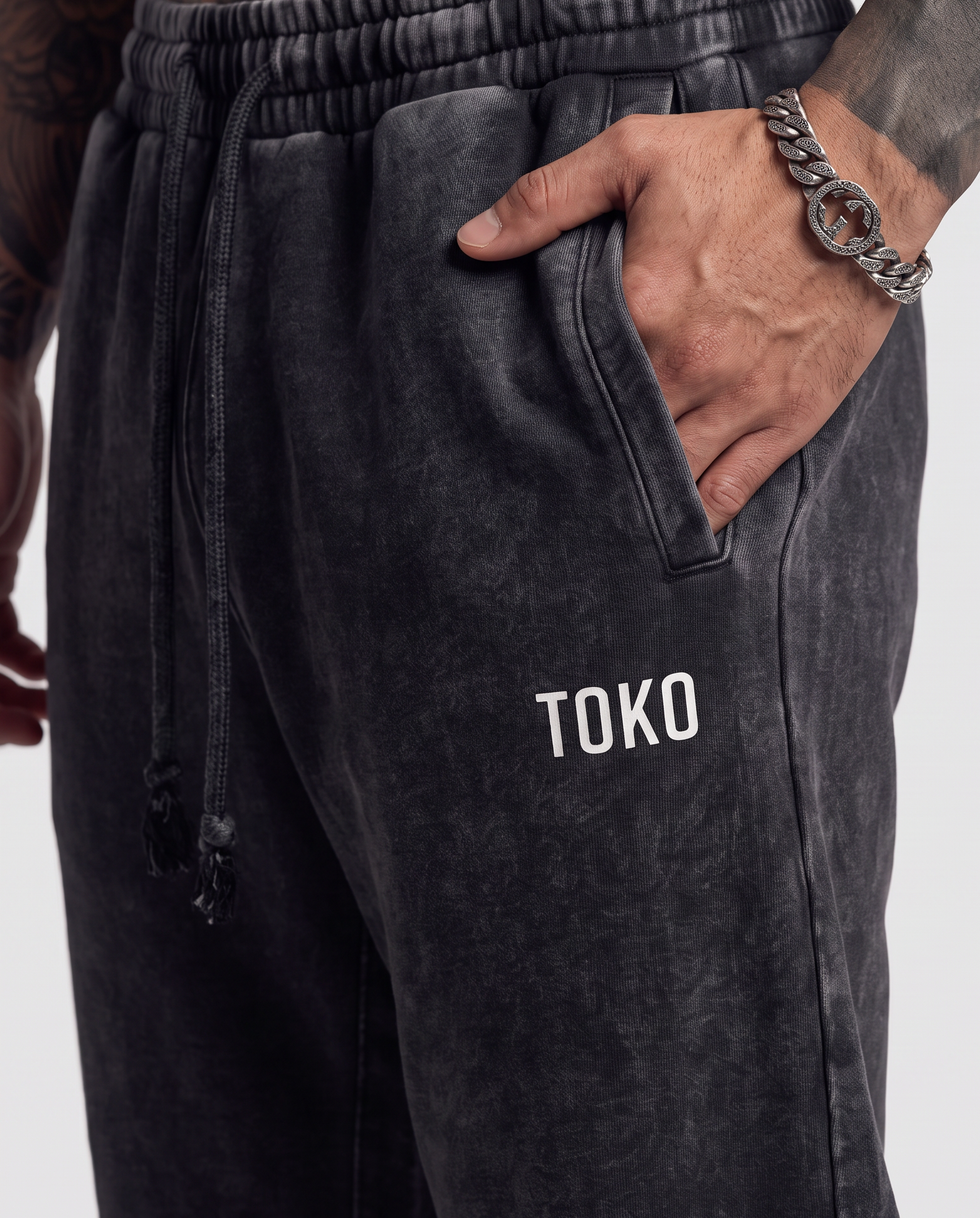 Snow Wash Heavyweight Jogged Sweatpants