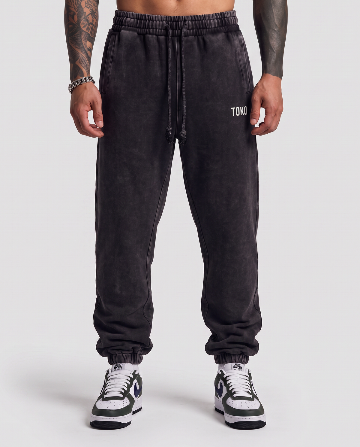 Snow Wash Heavyweight Jogged Sweatpants