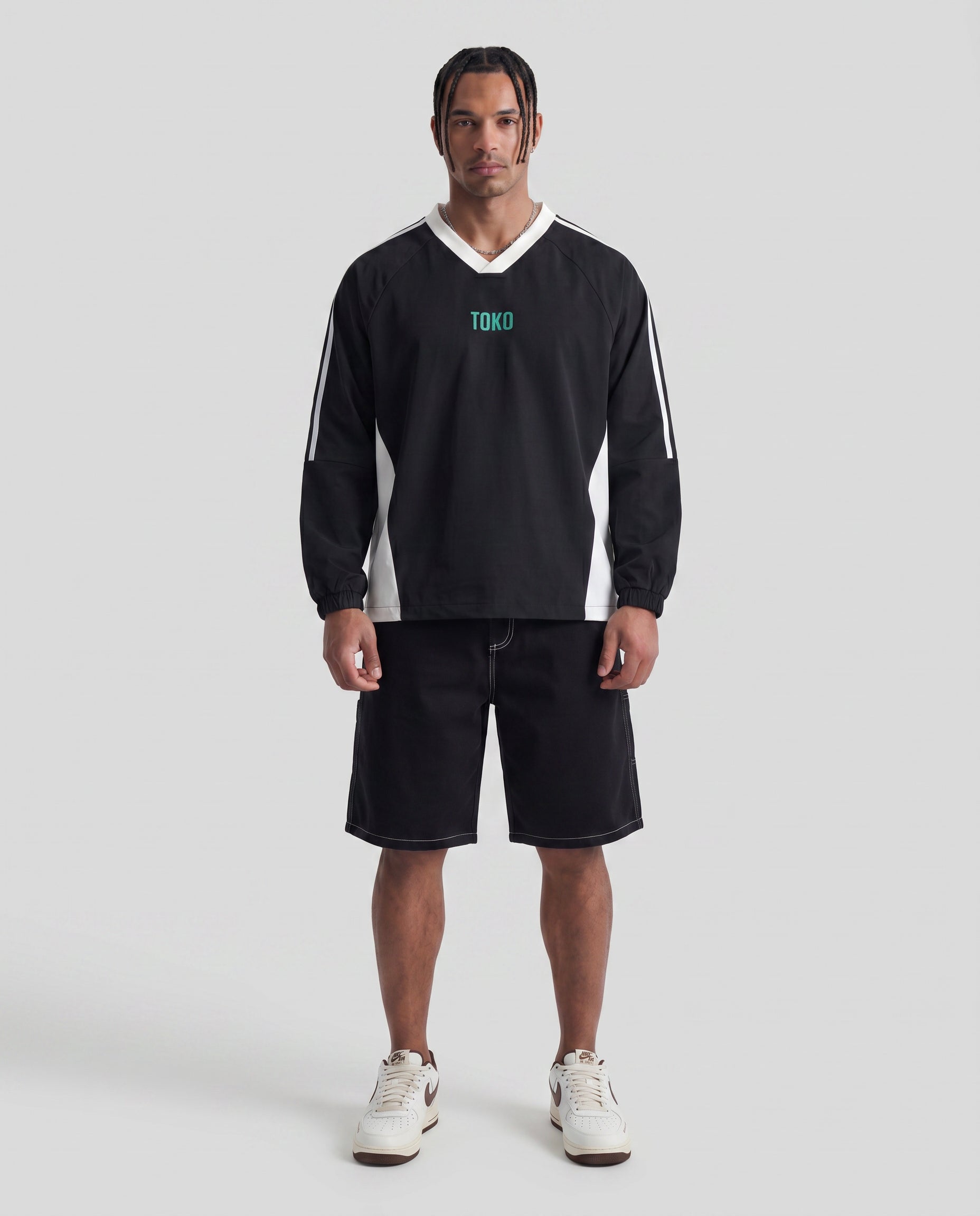 V-Neck Long-Sleeve T-Shirt